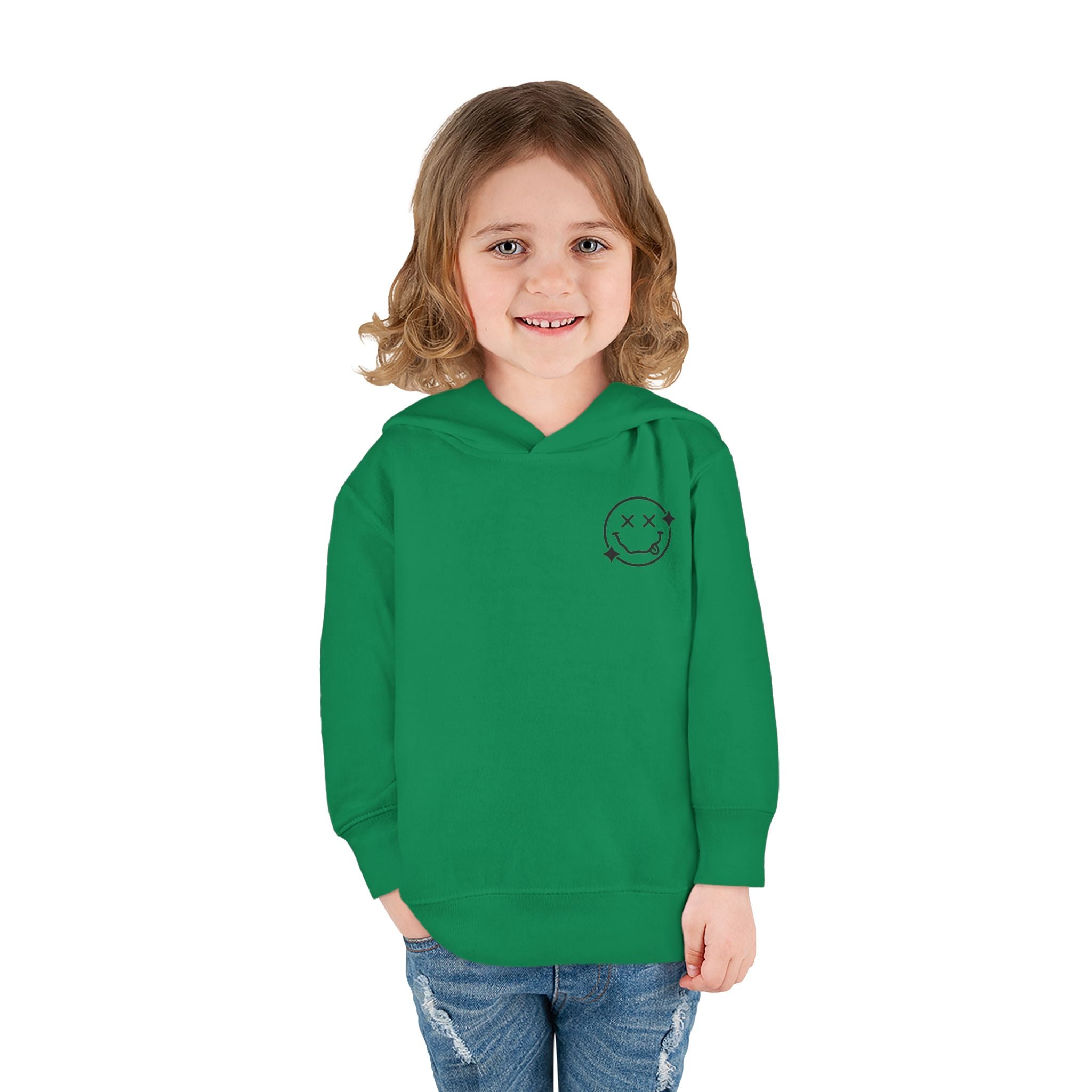 Toddler Hoodie — 'Wild Child' Checkerboard Graphic Pullover