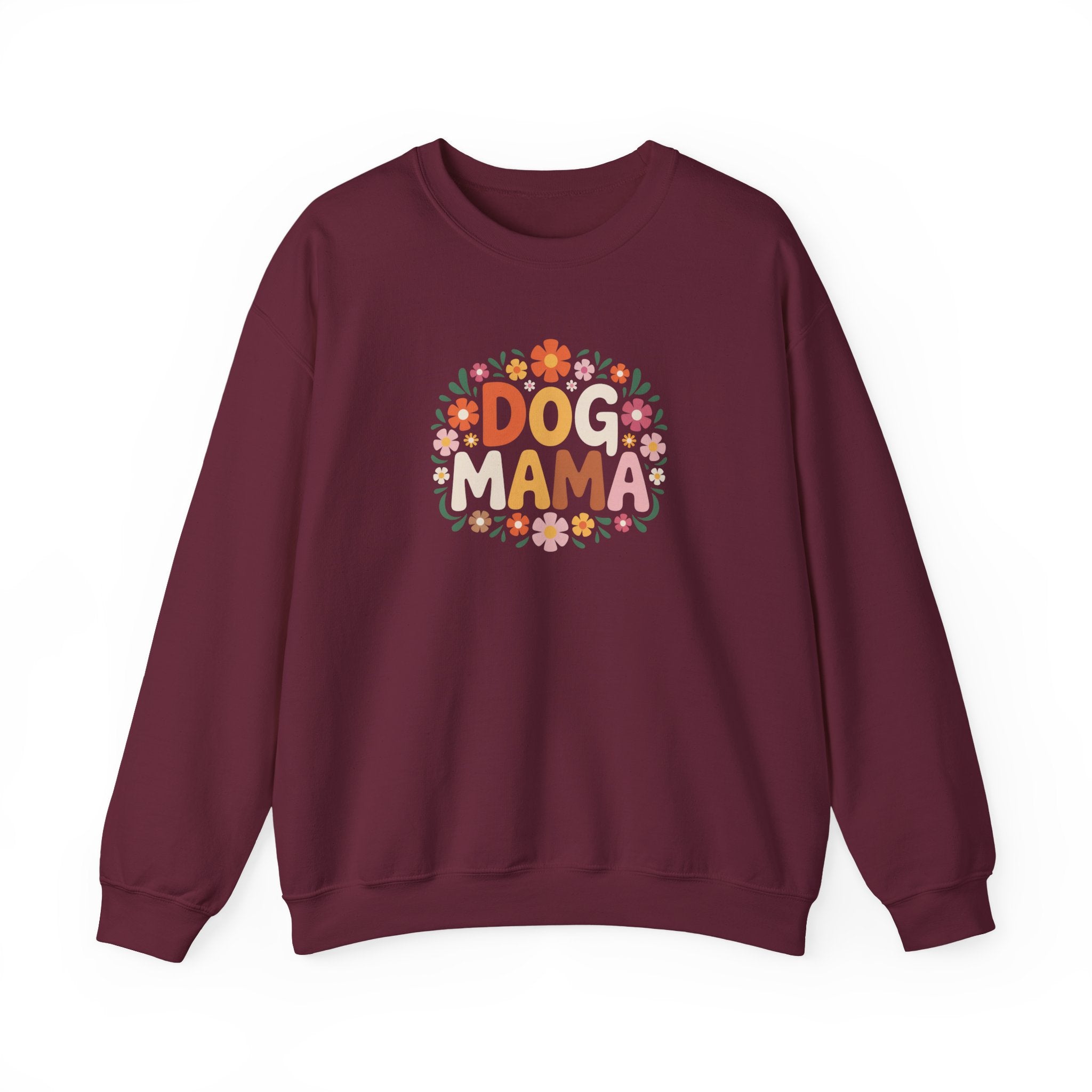 Dog Mama Floral Crewneck