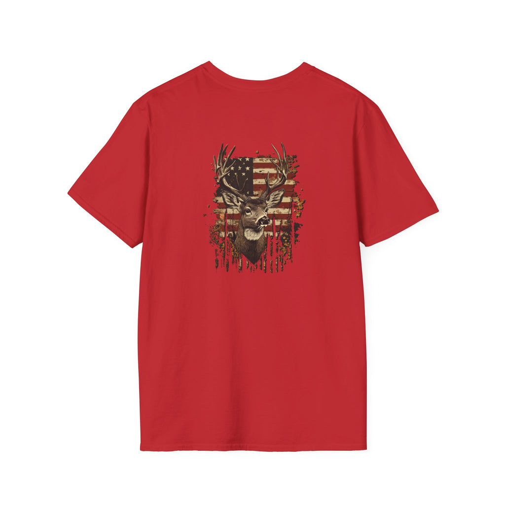 Rustic Patriotic Buck T-Shirt