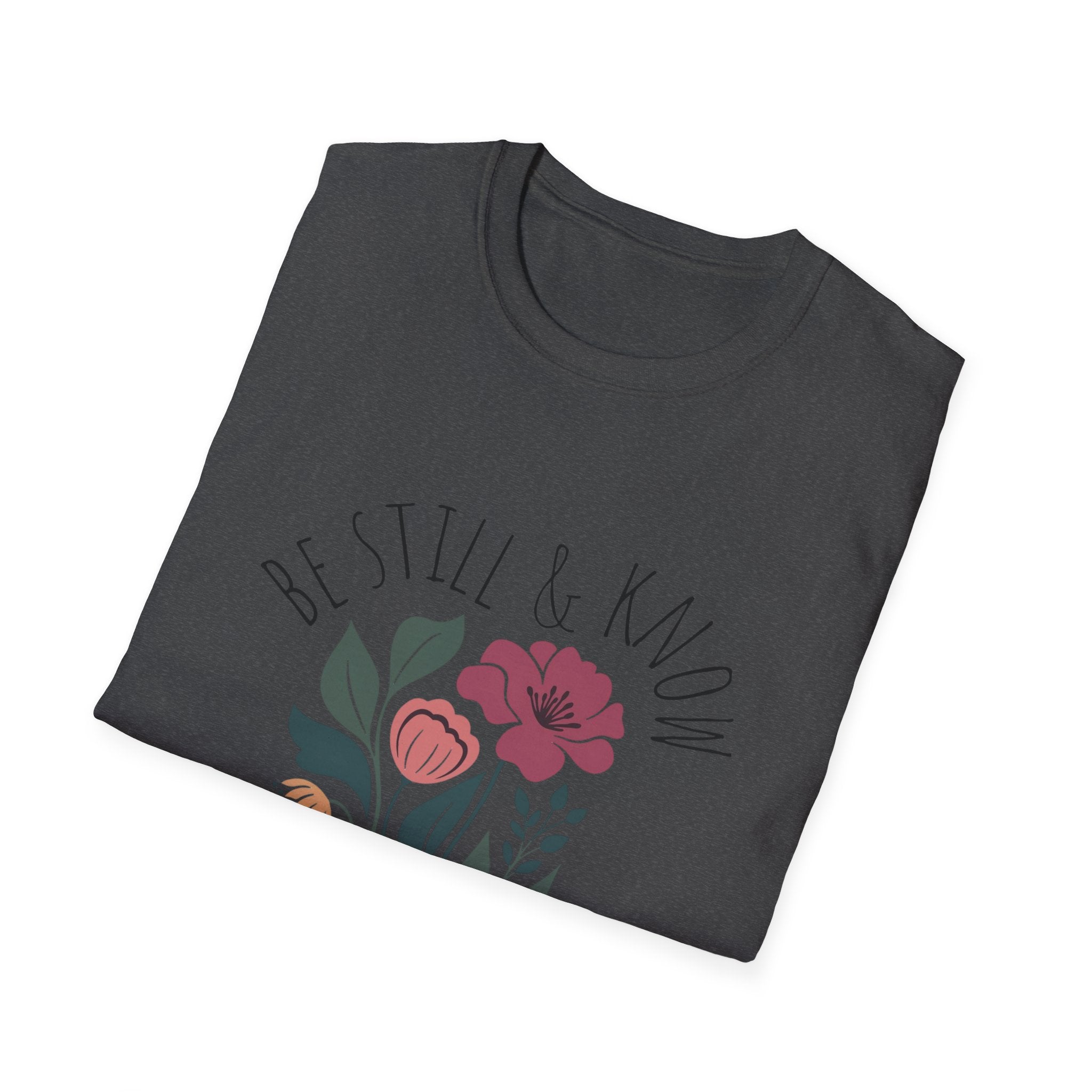 Be Still & Know Floral T-Shirt