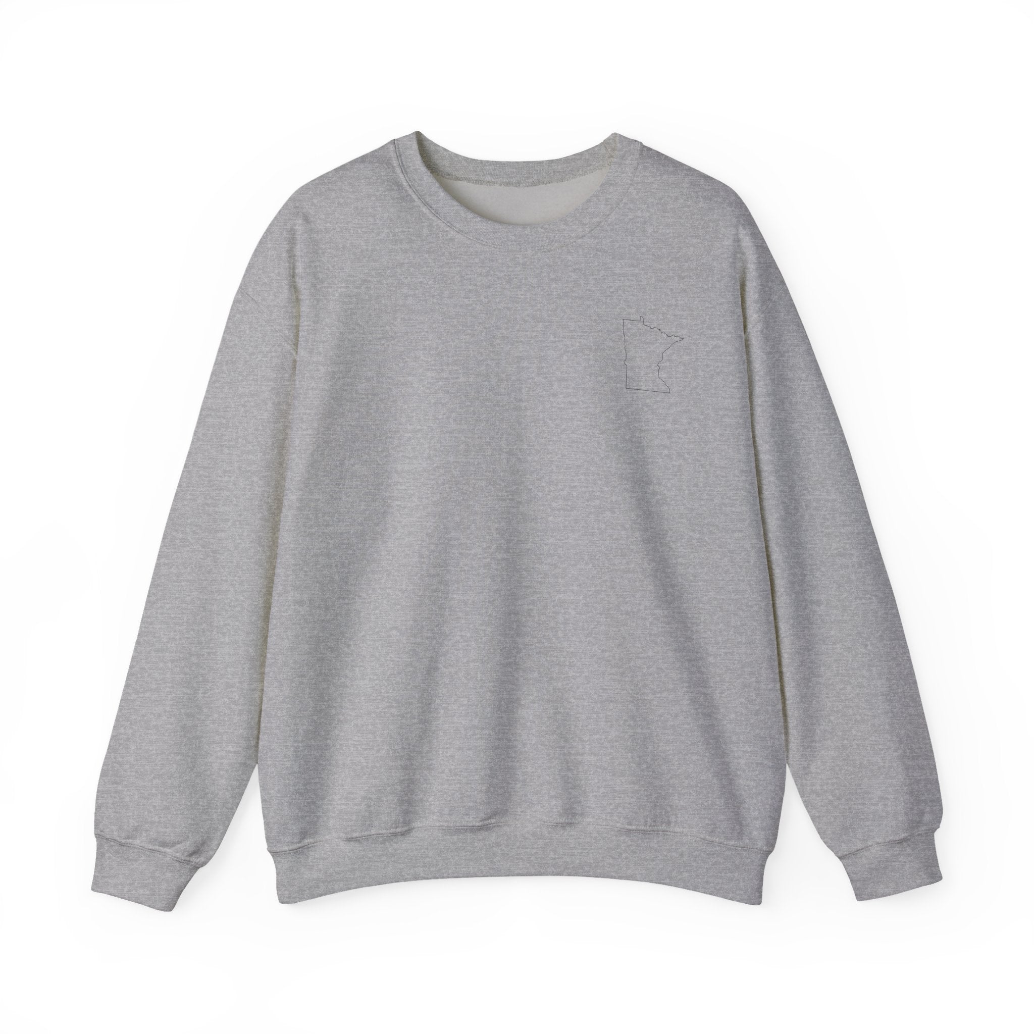 Minnesota 'Oh Ya You Betcha' Outline Crewneck