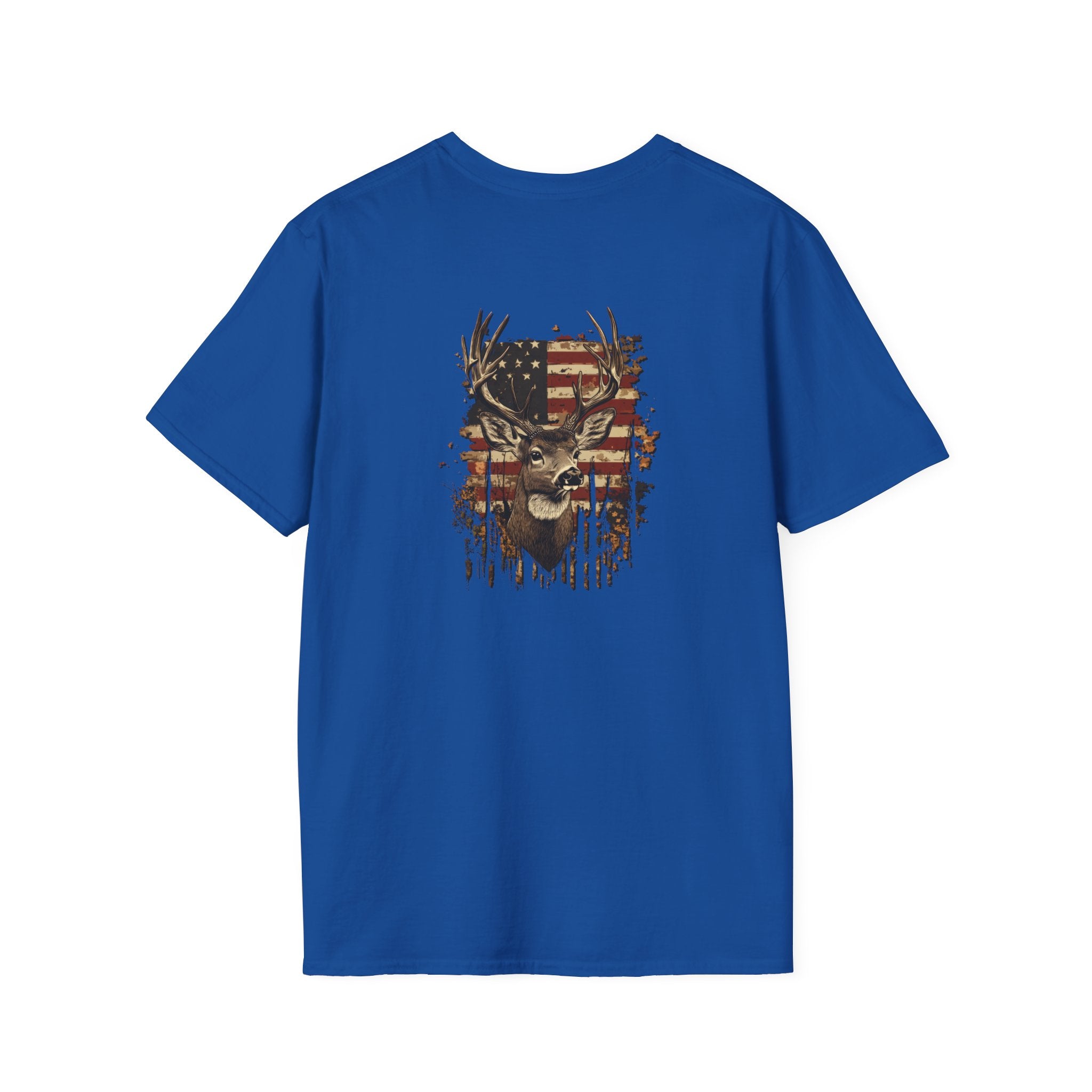 Rustic Patriotic Buck T-Shirt