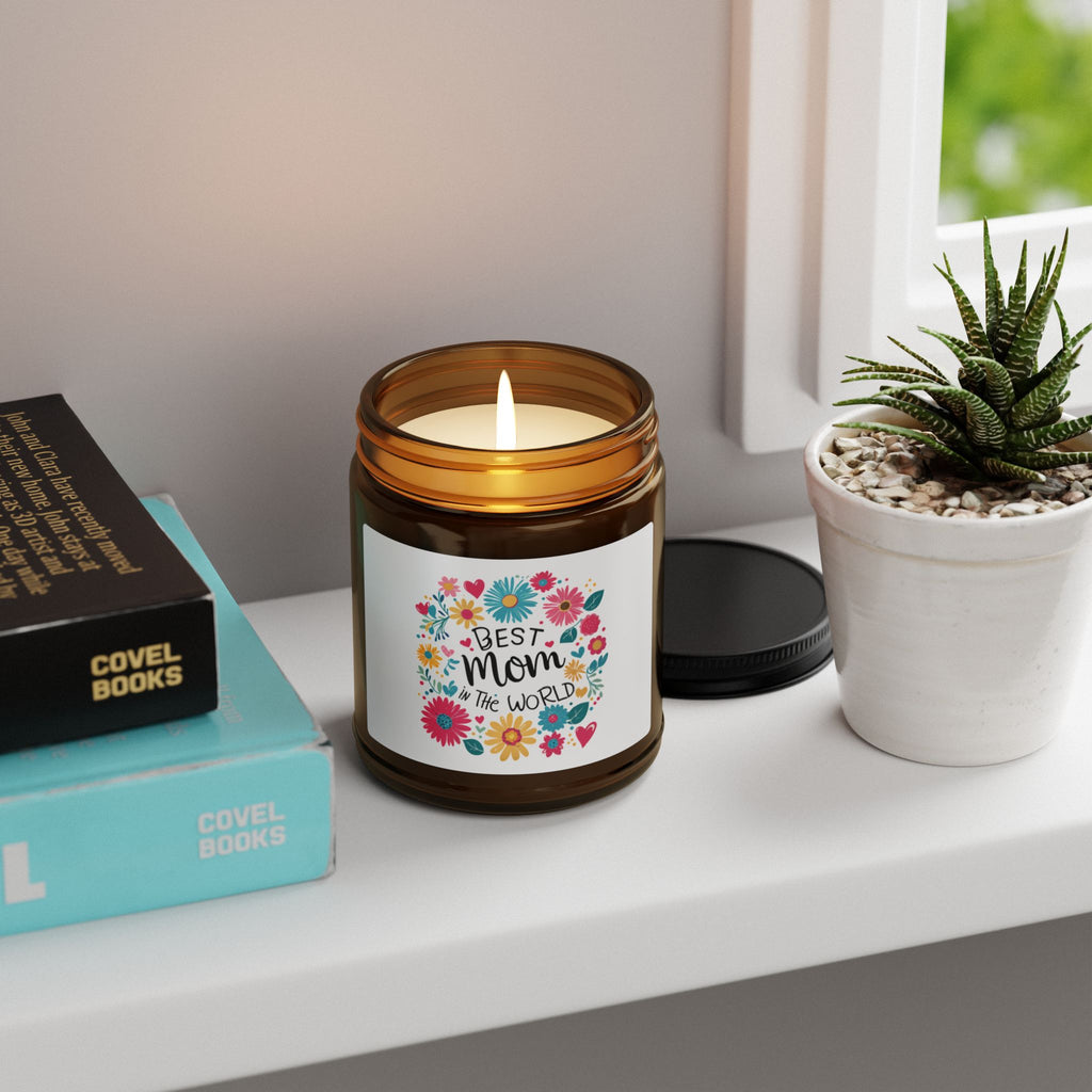 Best Mom In the World- Soy Candle