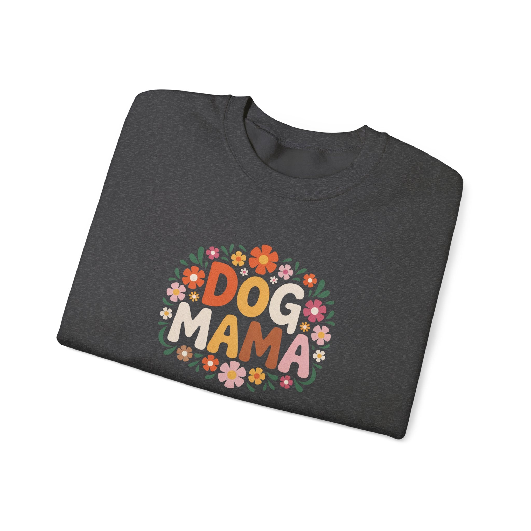 Dog Mama Floral Crewneck
