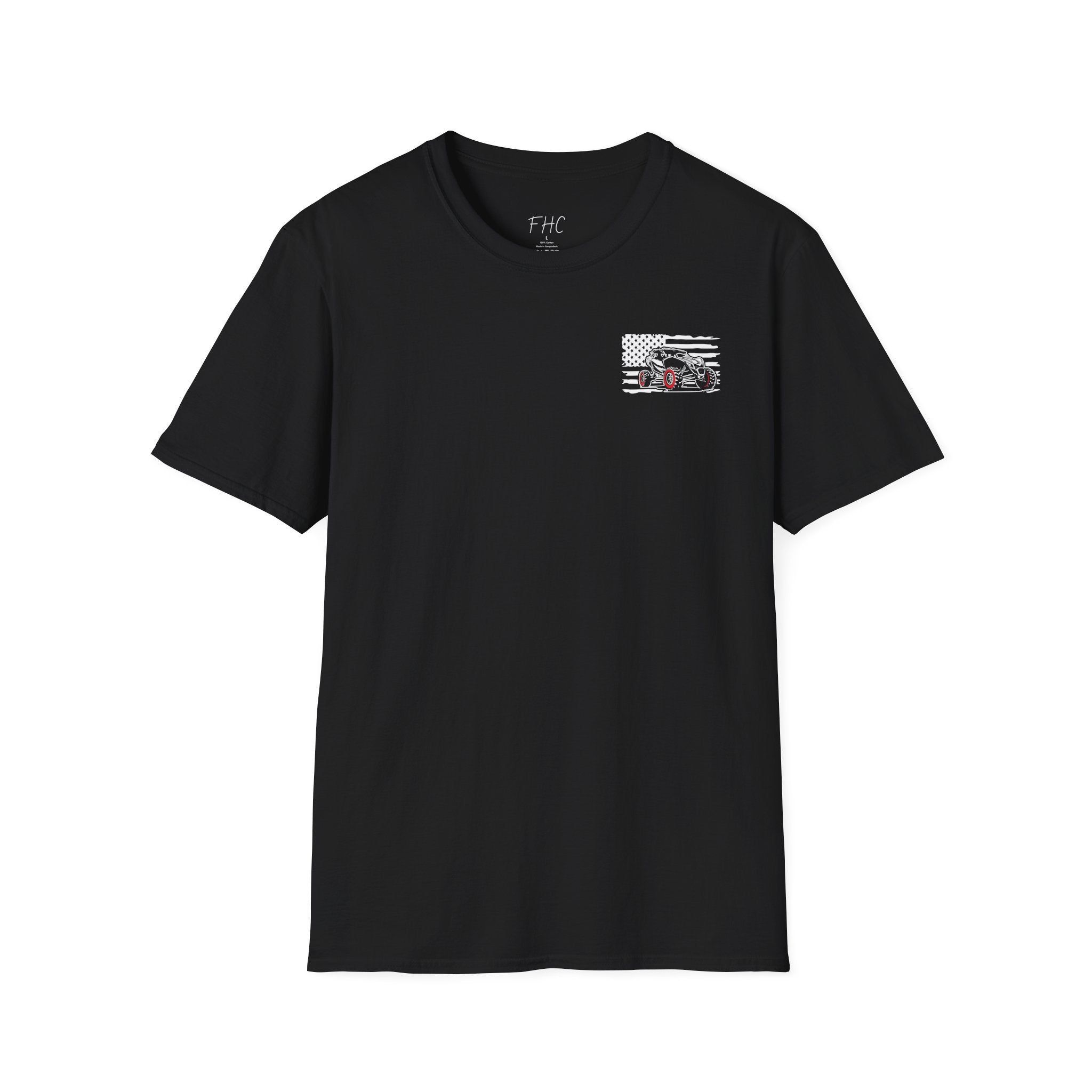 Off-Road UTV American Flag T-Shirt