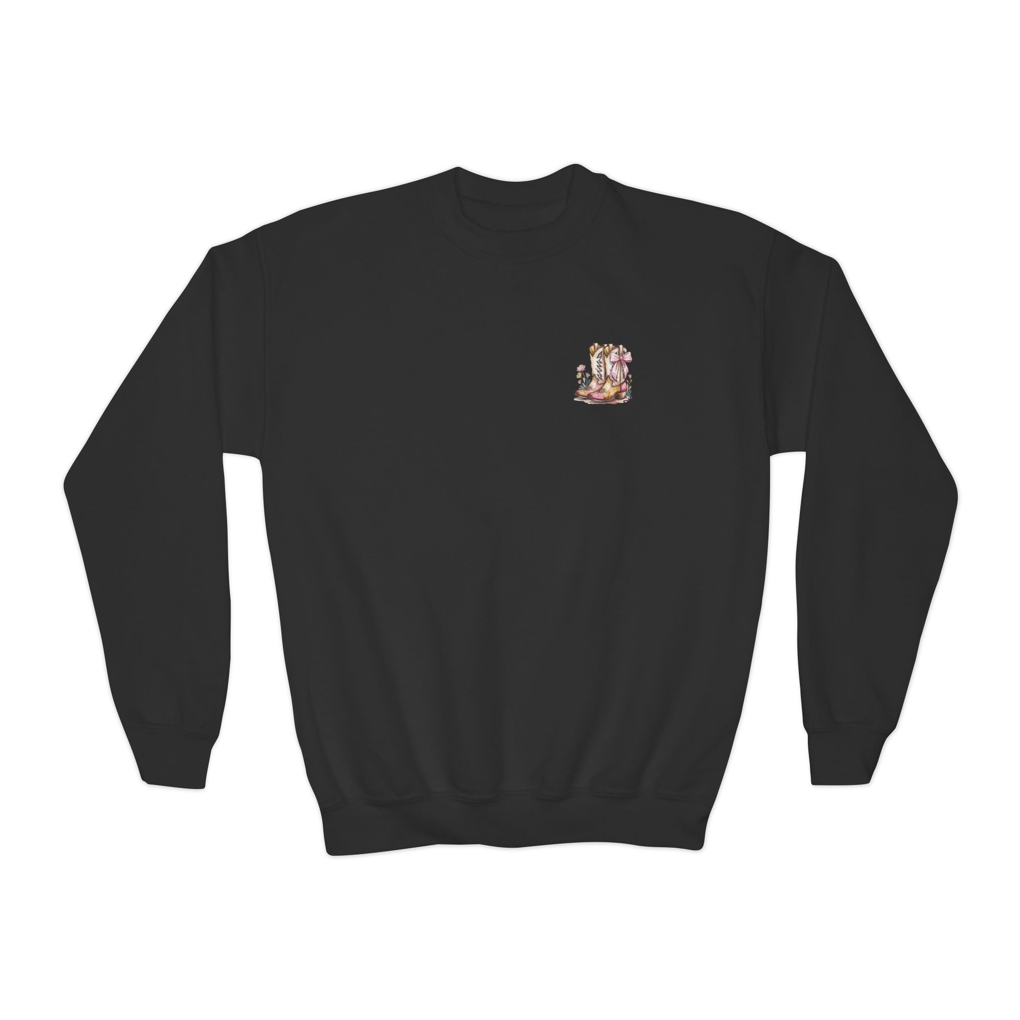 Youth Cowgirl Crewneck Sweatshirt
