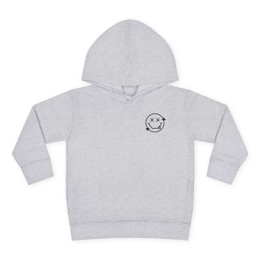 Toddler Hoodie — 'Wild Child' Checkerboard Graphic Pullover