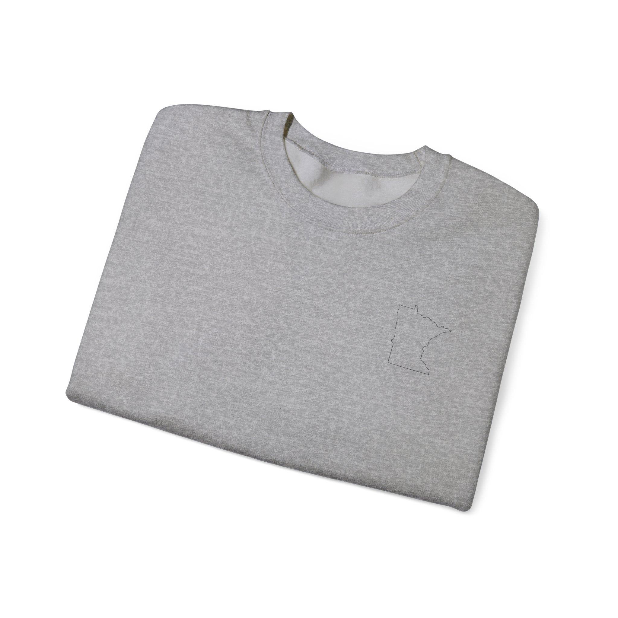 Minnesota 'Oh Ya You Betcha' Outline Crewneck