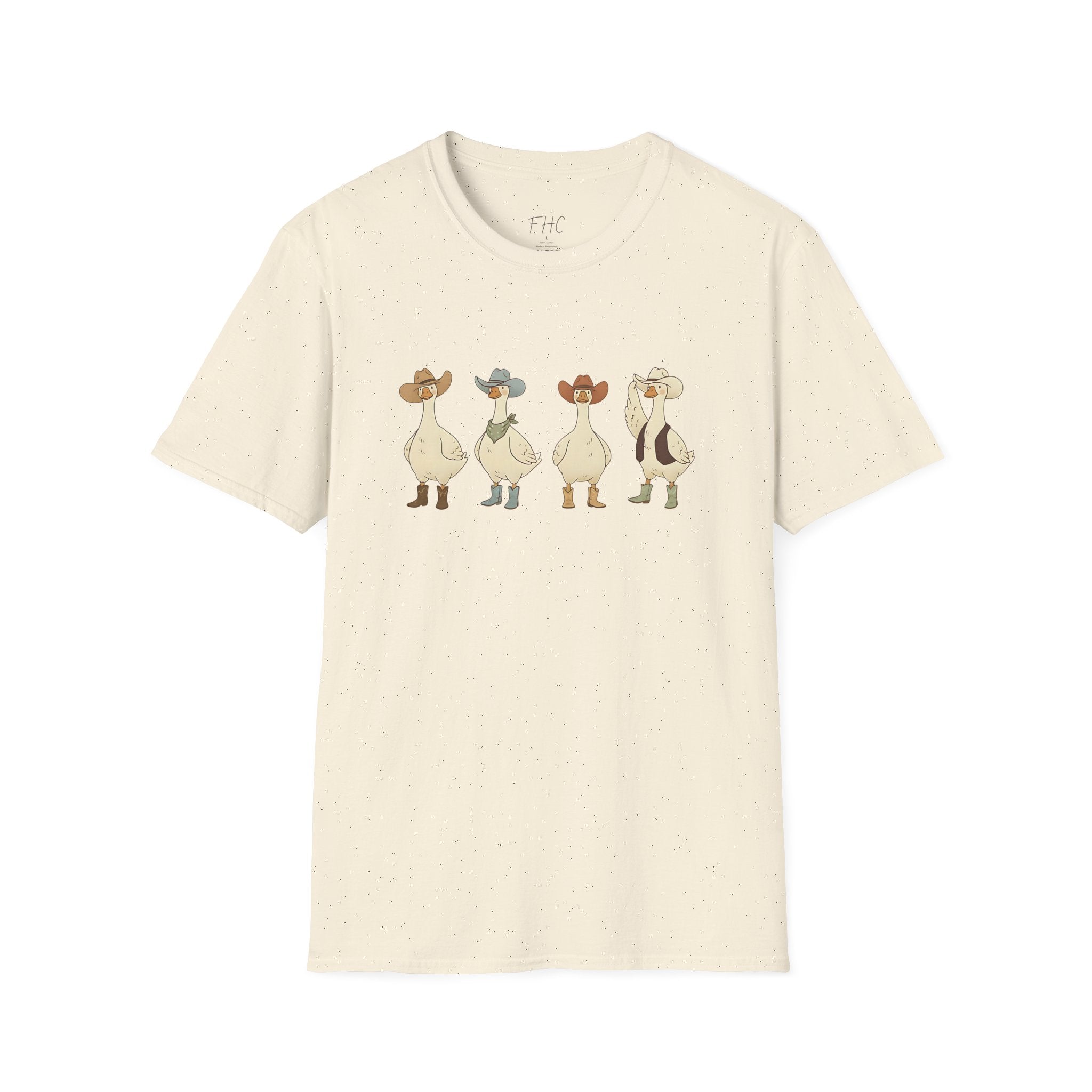 Cowboy Ducks Graphic T-Shirt