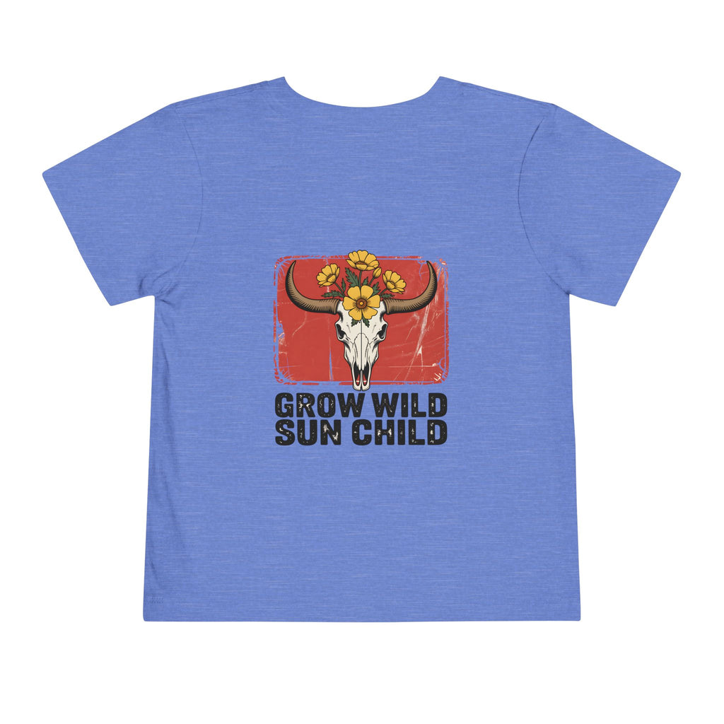 "Grow Wild Sun Child" toddler t-shirt