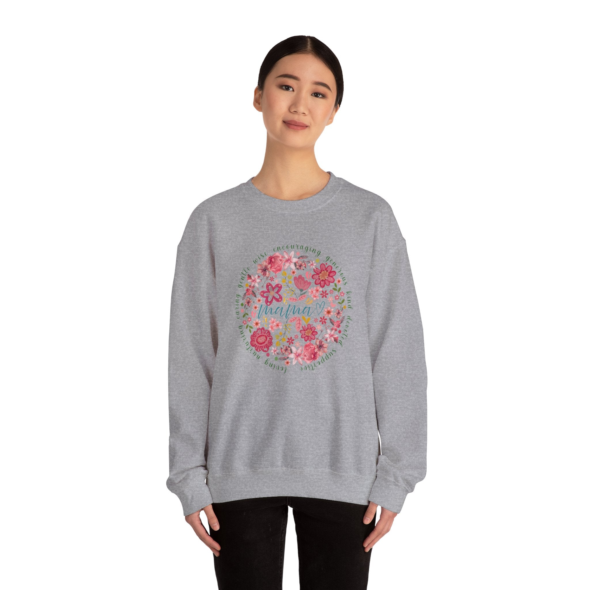 Mama Floral Crewneck