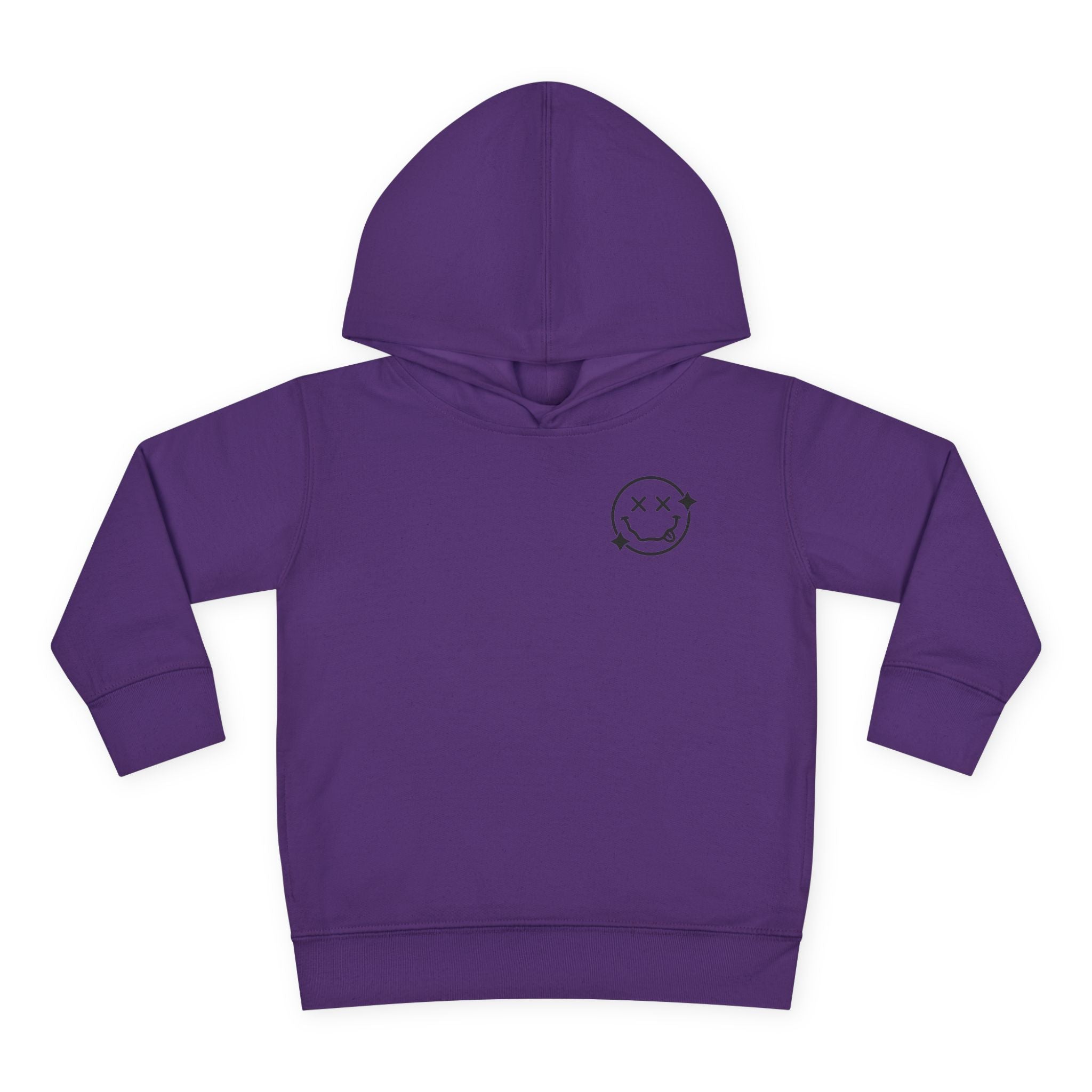 Toddler Hoodie — 'Wild Child' Checkerboard Graphic Pullover
