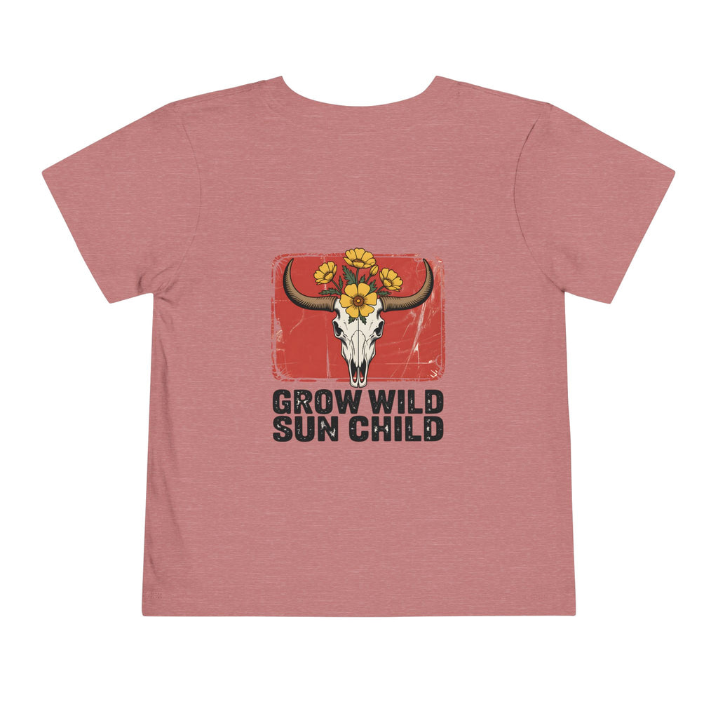 "Grow Wild Sun Child" toddler t-shirt