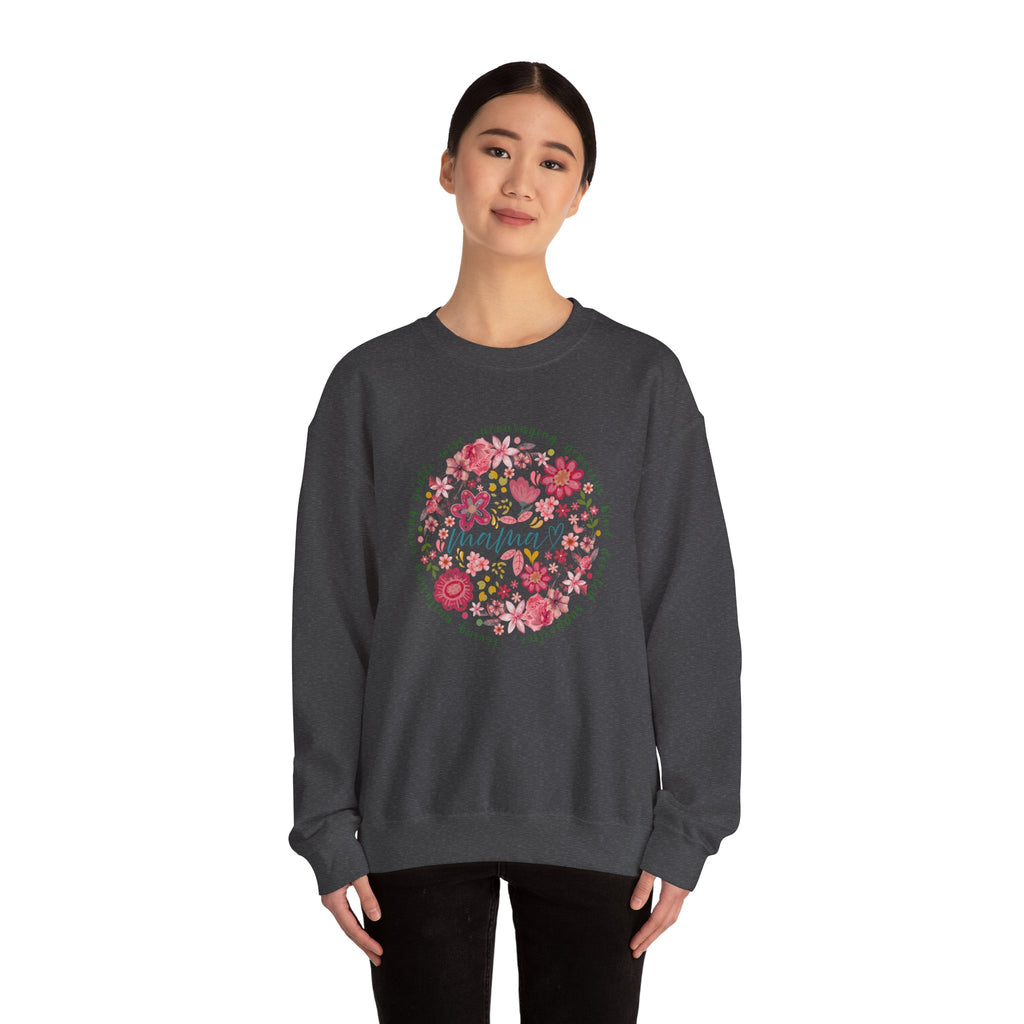 Mama Floral Crewneck