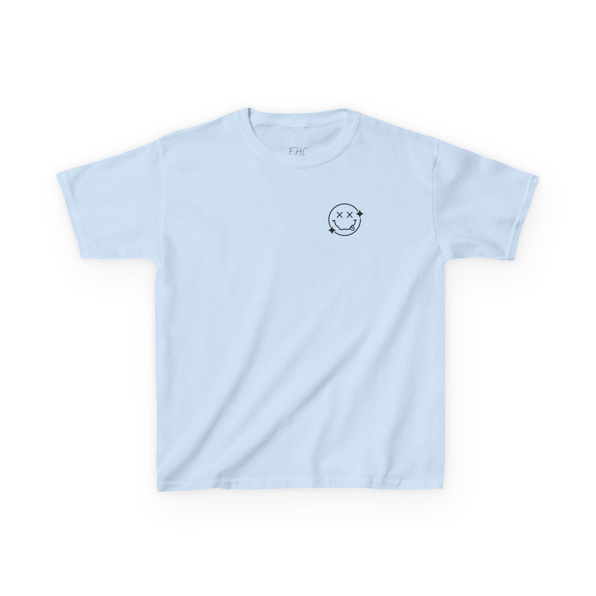 Kids Tee — 'Wild Child' Checkerboard Graphic