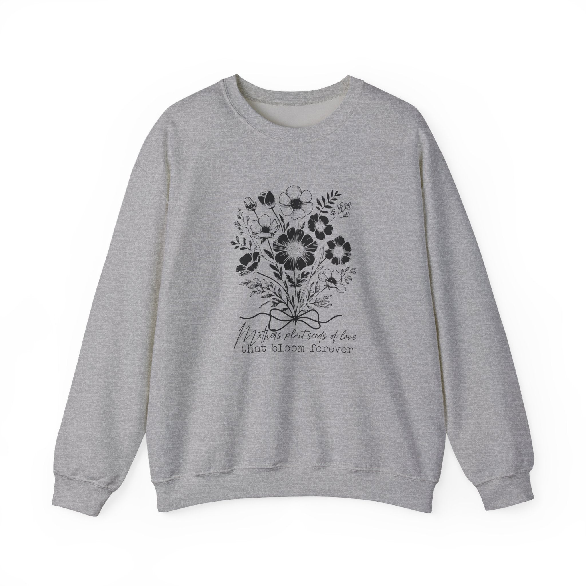 Mother's Day Flower Bouquet Crewneck