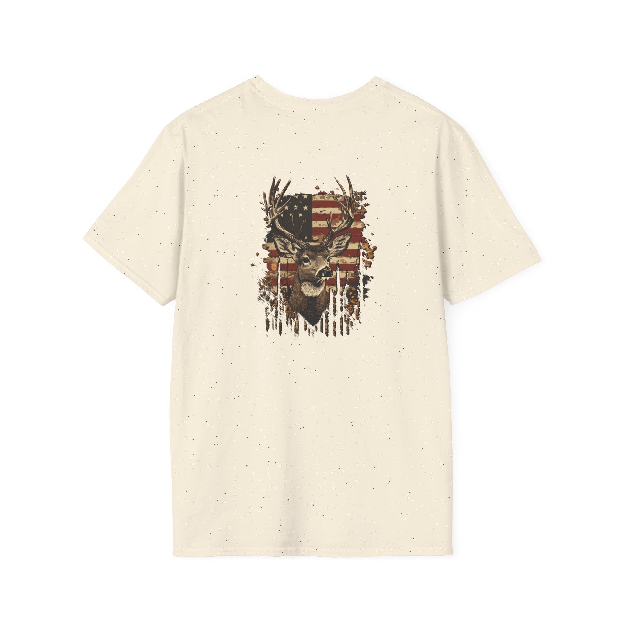 Rustic Patriotic Buck T-Shirt