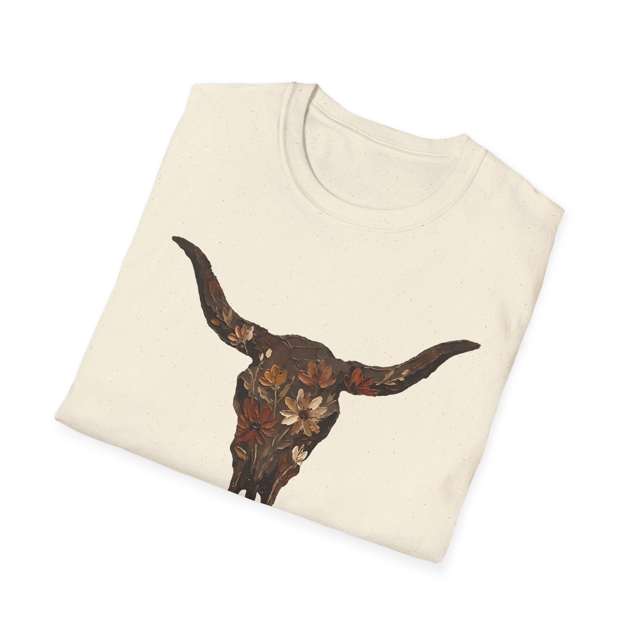 Longhorn Skull Graphic T-Shirt