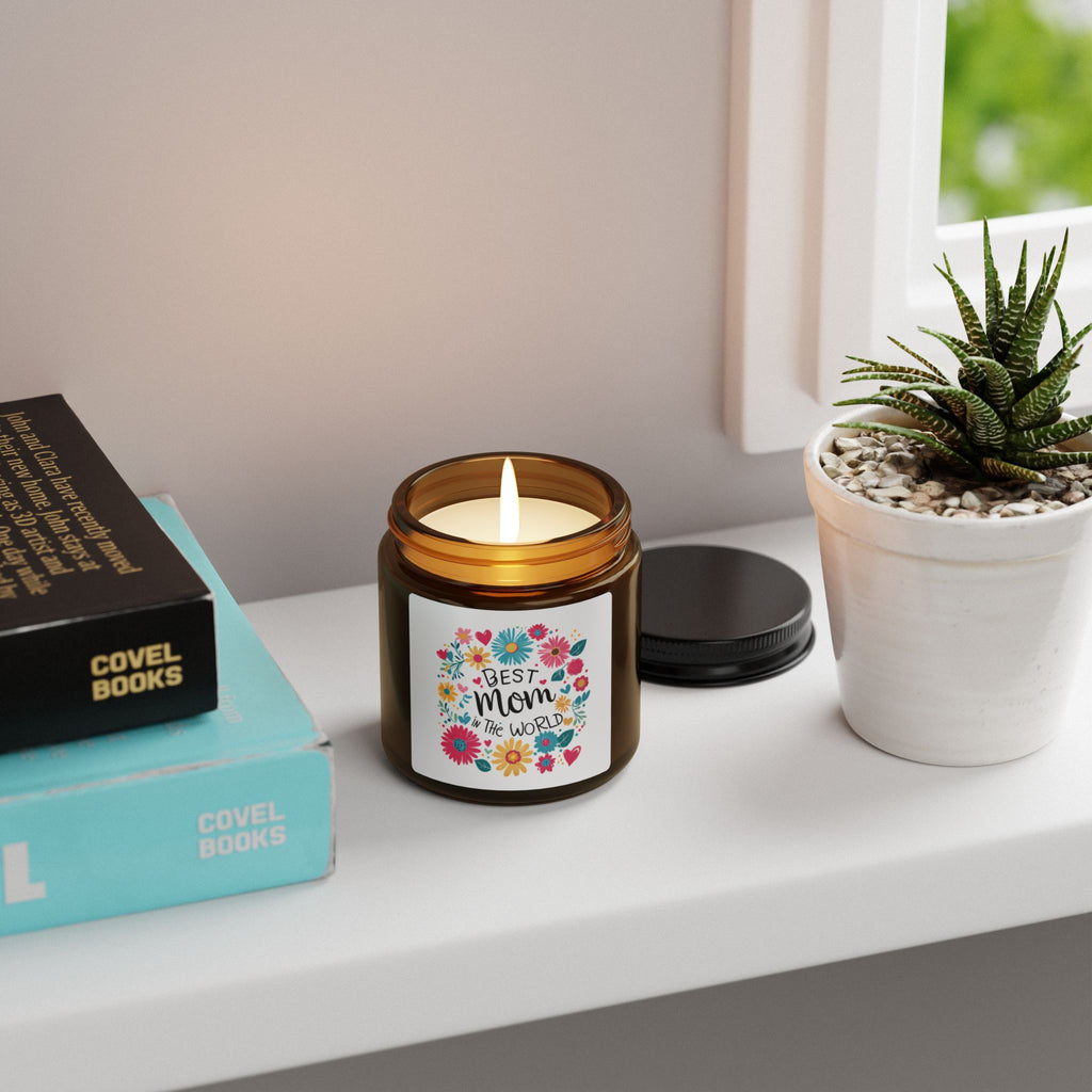 Best Mom In the World- Soy Candle