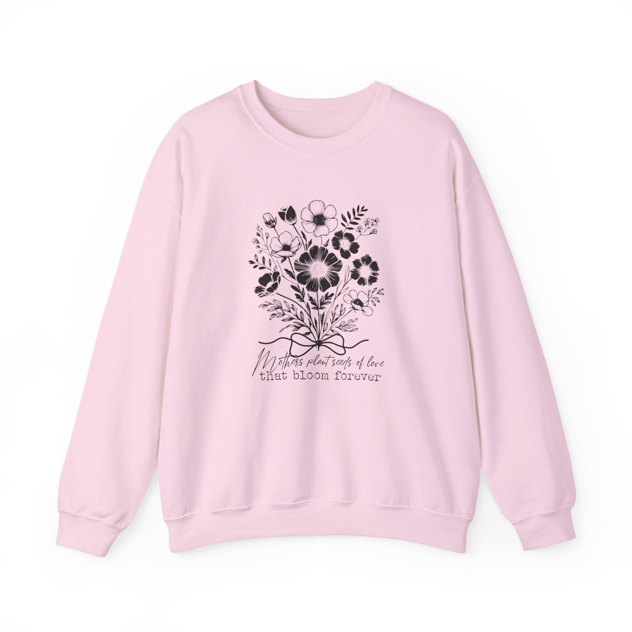 Mother's Day Flower Bouquet Crewneck