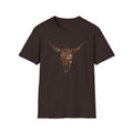 Longhorn Skull Graphic T-Shirt