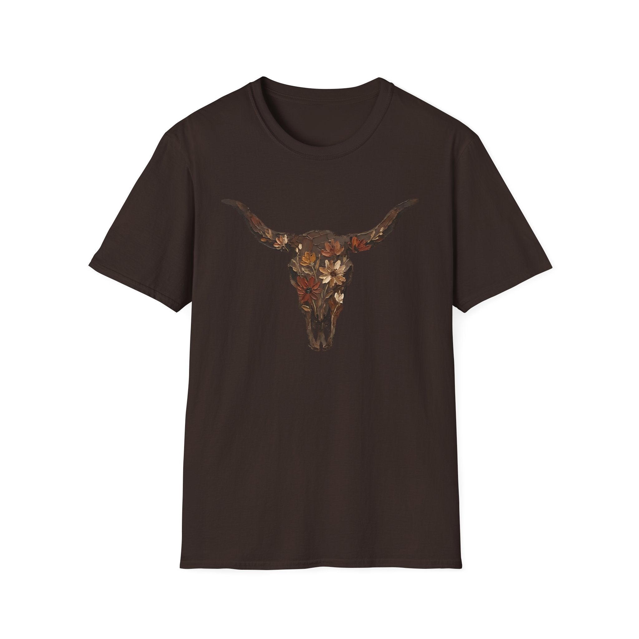 Longhorn Skull Graphic T-Shirt