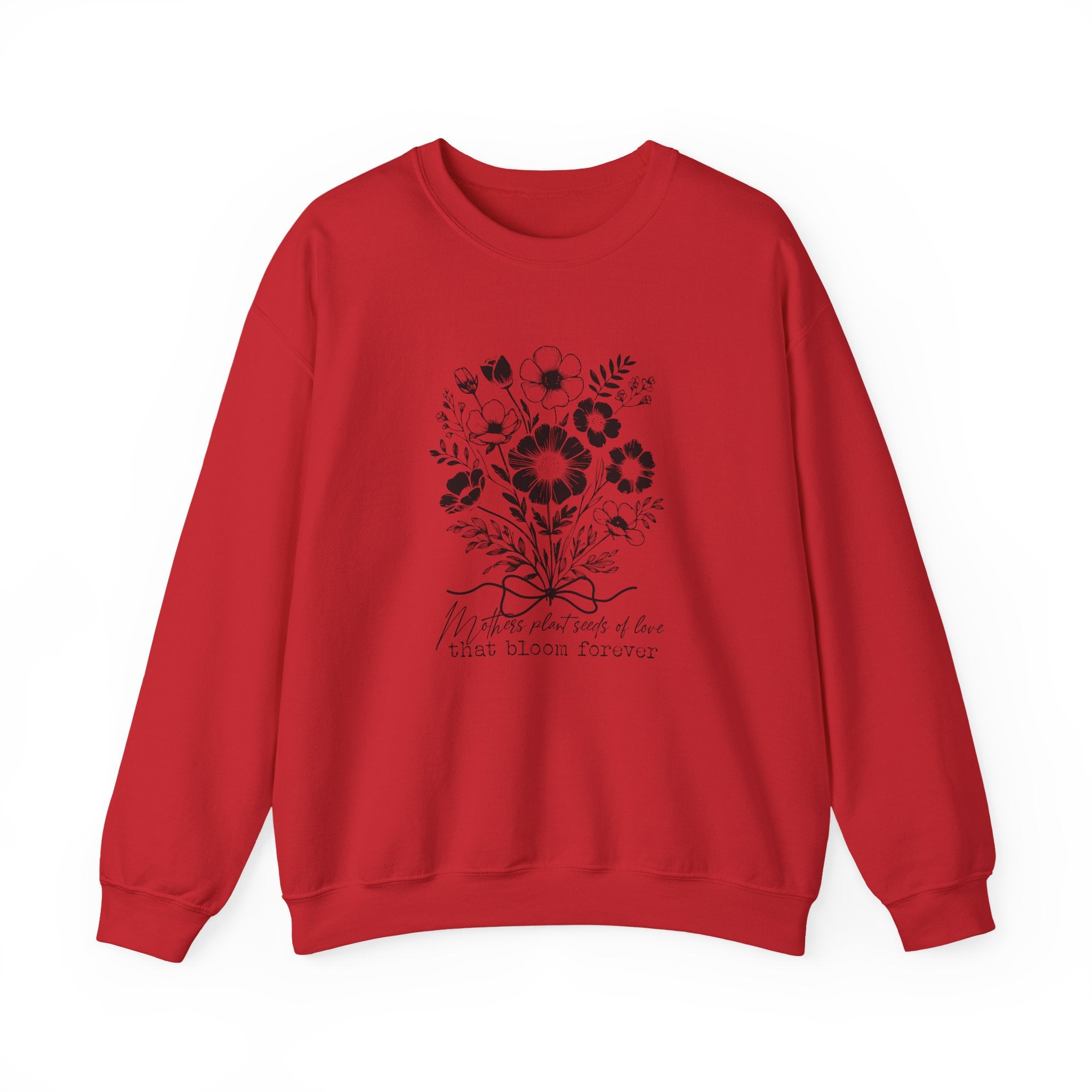Mother's Day Flower Bouquet Crewneck