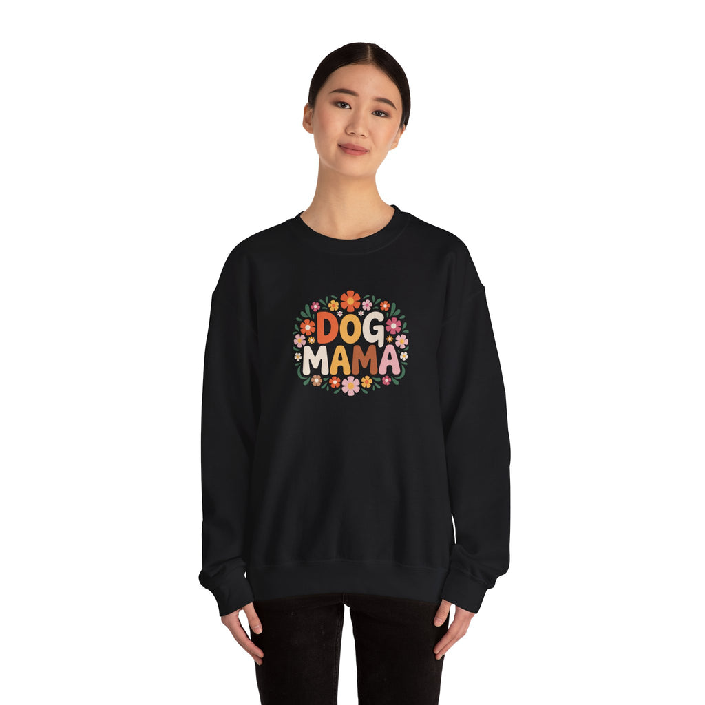 Dog Mama Floral Crewneck