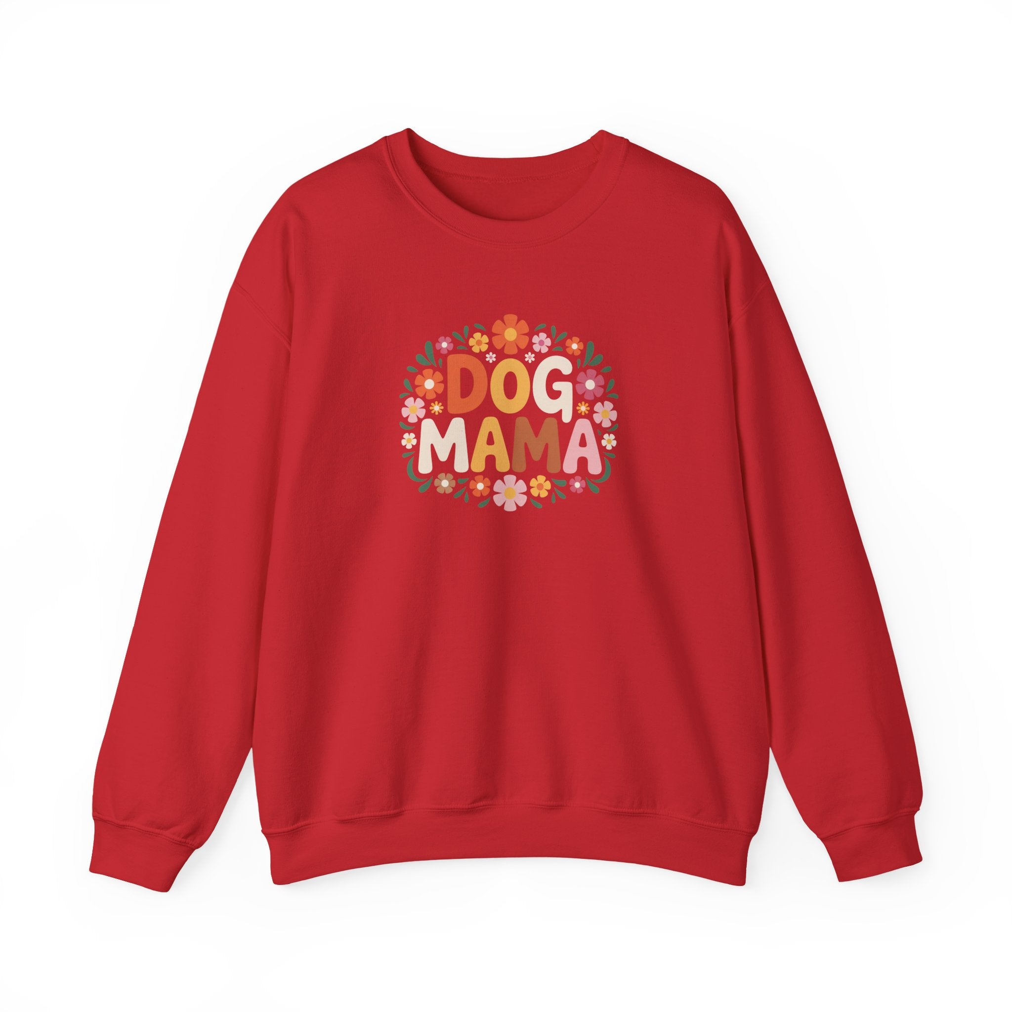 Dog Mama Floral Crewneck