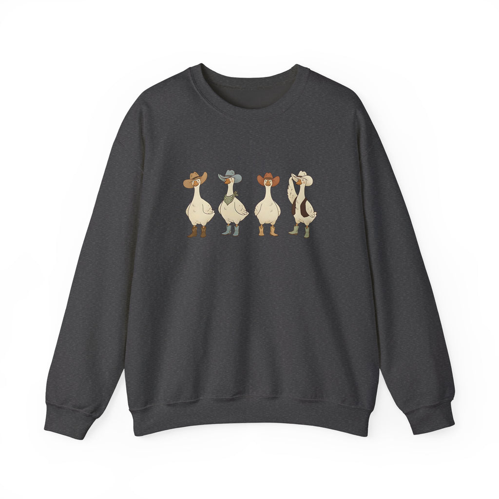 Cowboy Ducks Graphic Crewneck