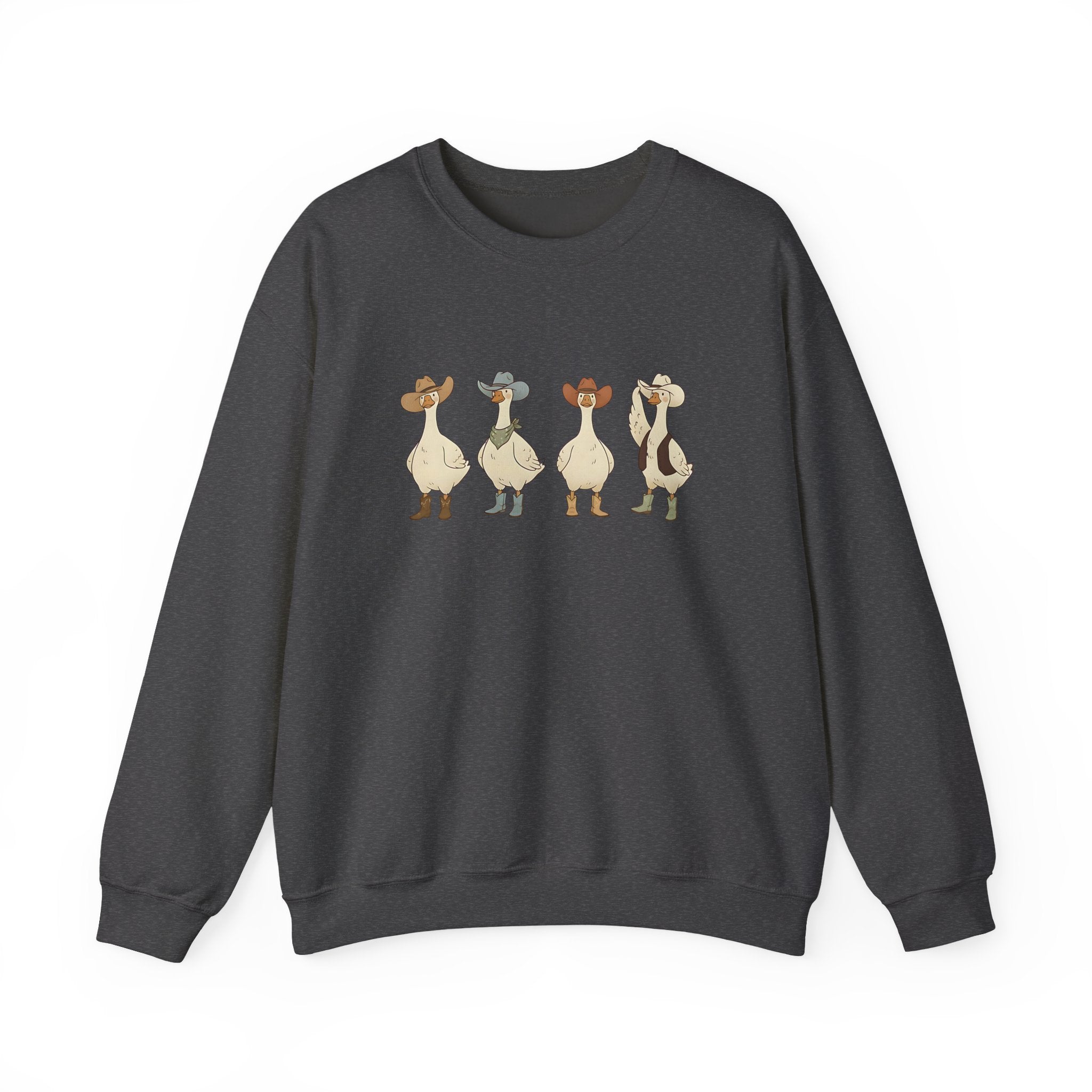 Cowboy Ducks Graphic Crewneck