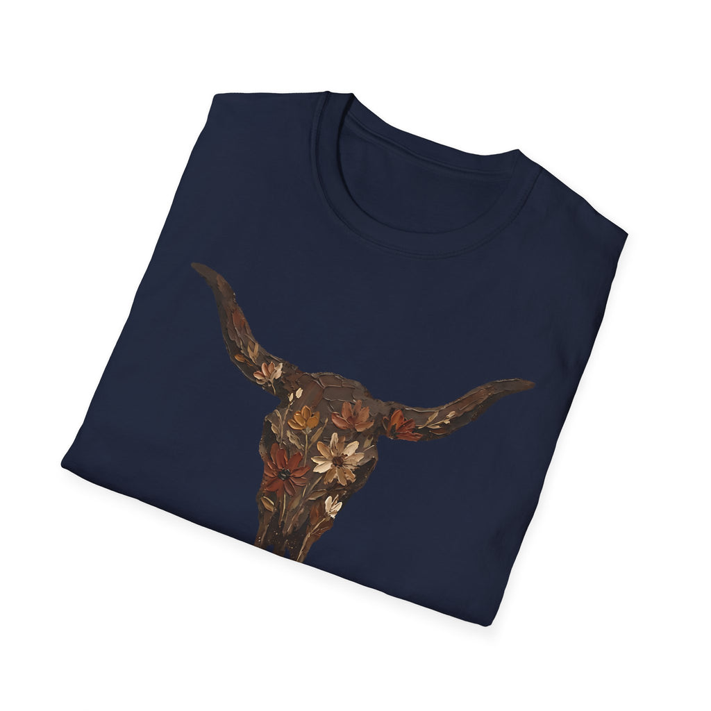 Longhorn Skull Graphic T-Shirt