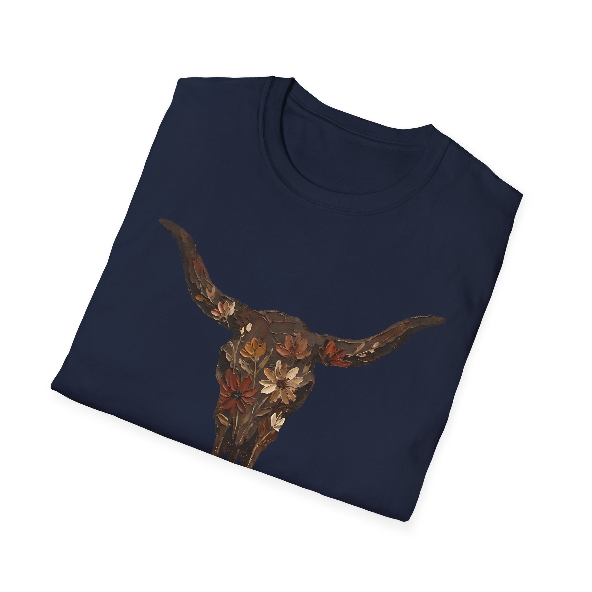 Longhorn Skull Graphic T-Shirt