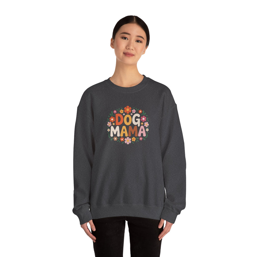 Dog Mama Floral Crewneck