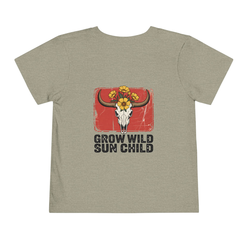 "Grow Wild Sun Child" toddler t-shirt