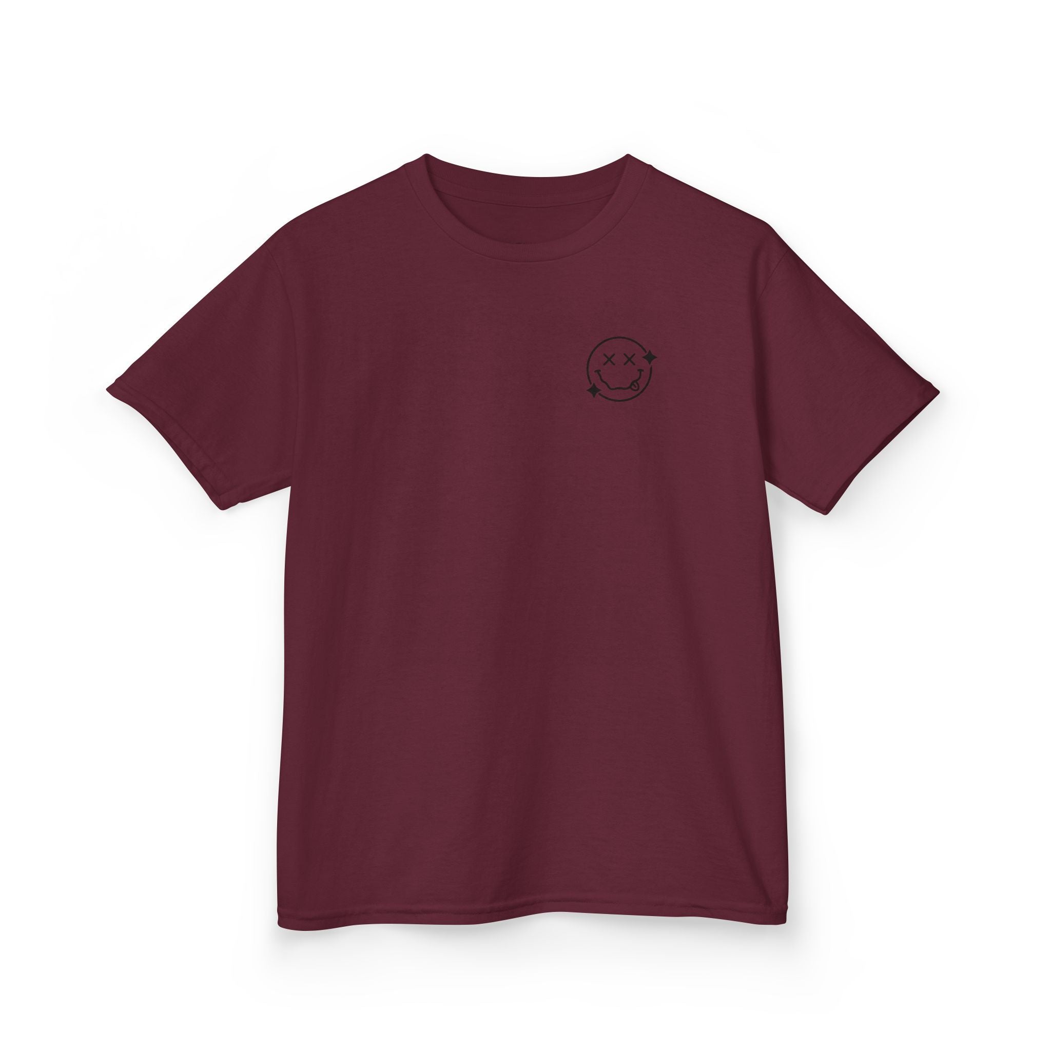 Kids Tee — 'Wild Child' Checkerboard Graphic