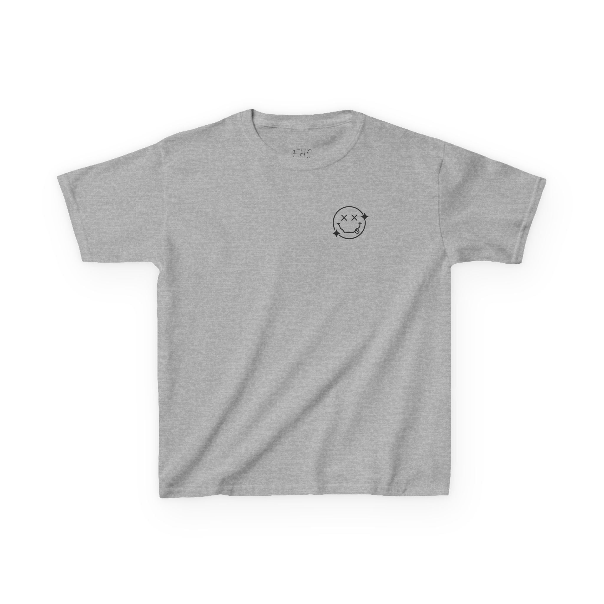 Kids Tee — 'Wild Child' Checkerboard Graphic