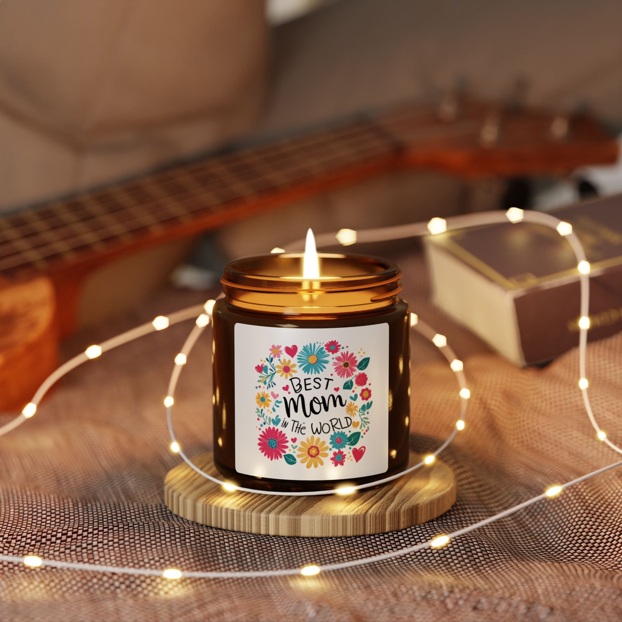 Best Mom In the World- Soy Candle