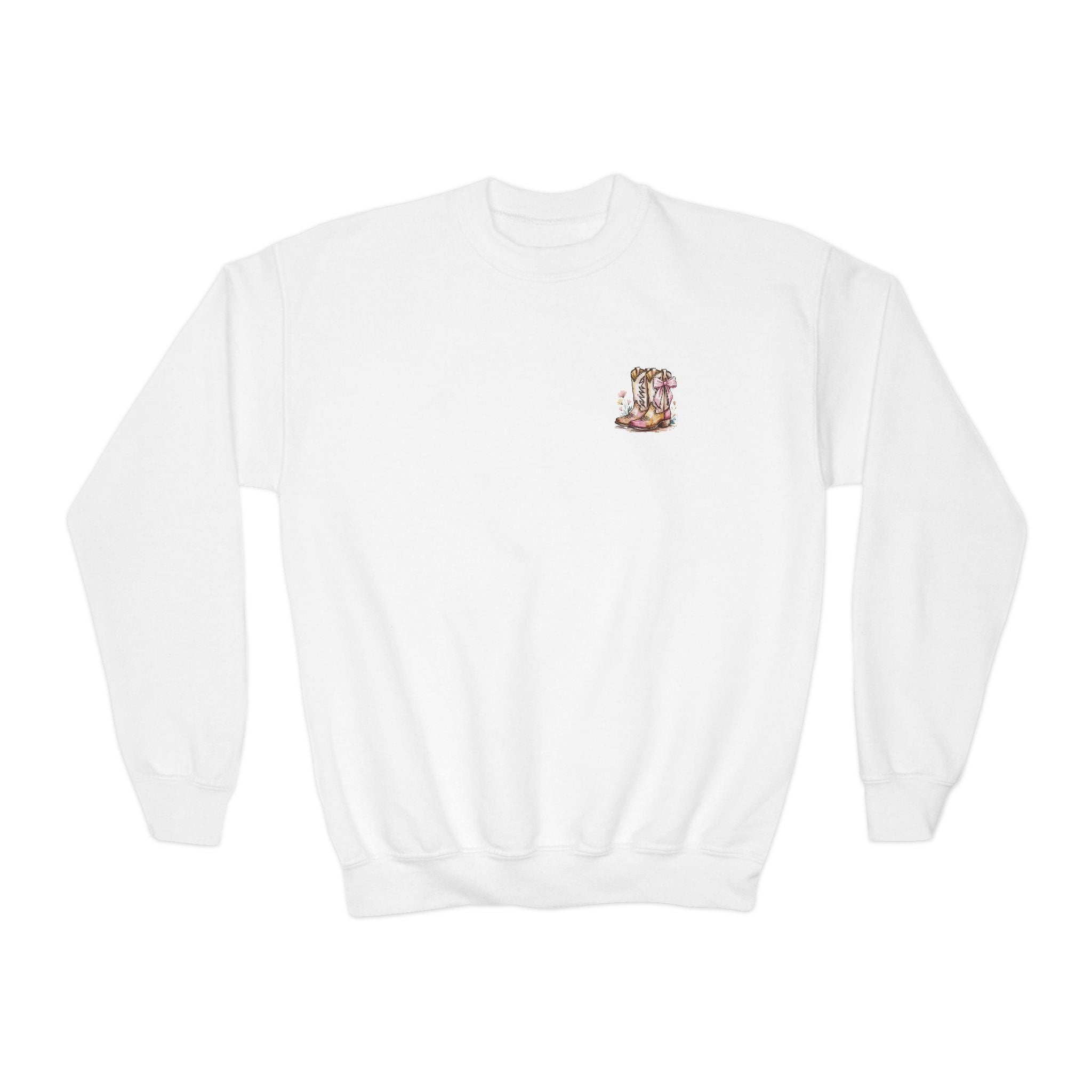 Youth Cowgirl Crewneck Sweatshirt