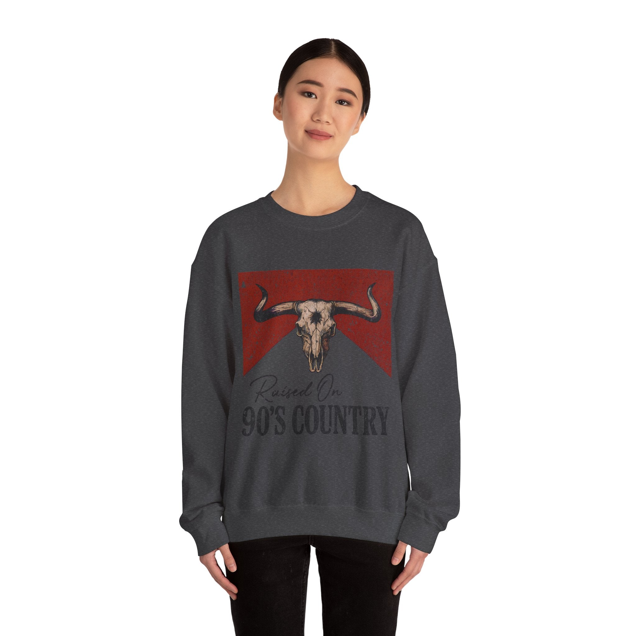 Raised On 90's Country Crewneck Sweatshirt