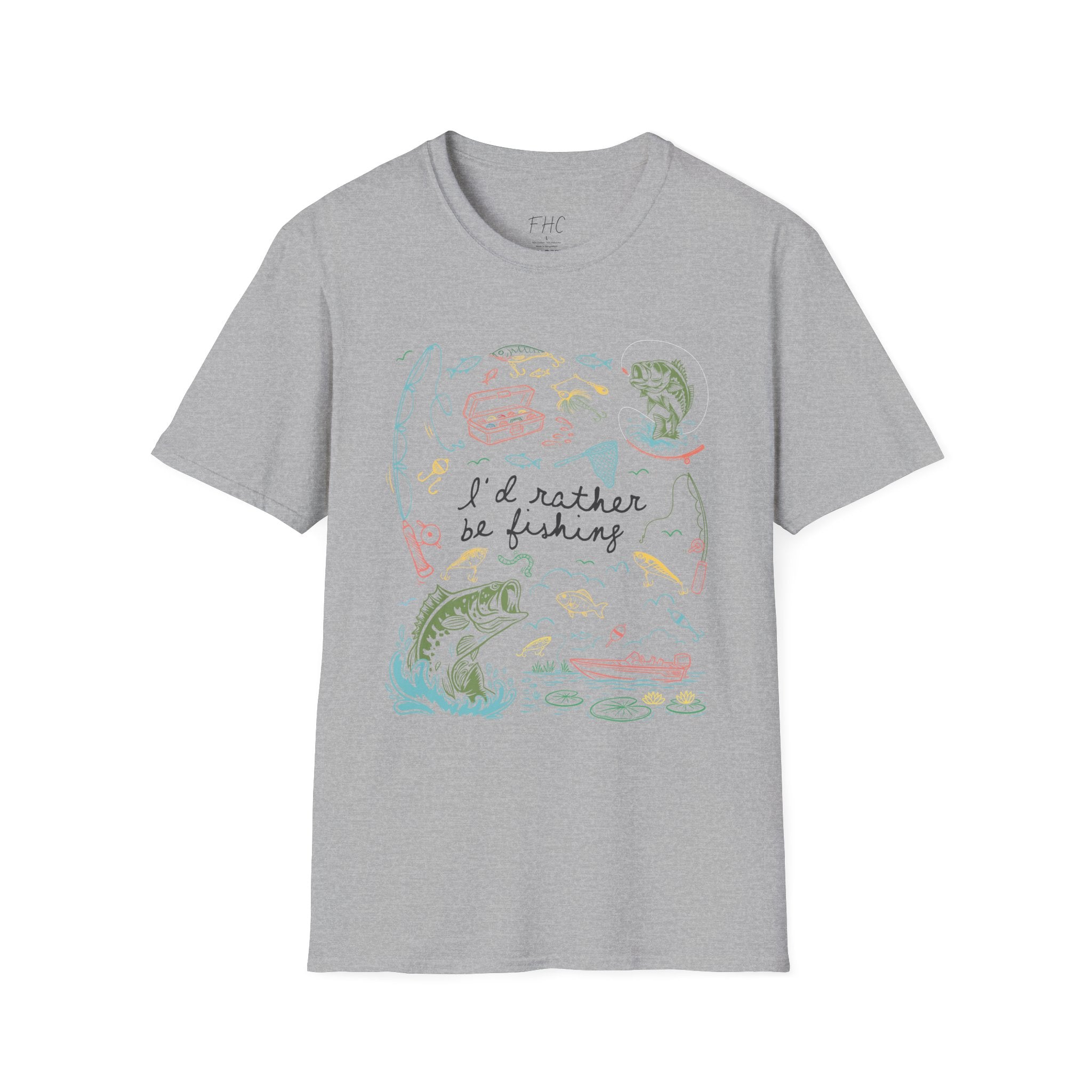 I'd Rather Be Fishing T-Shirt
