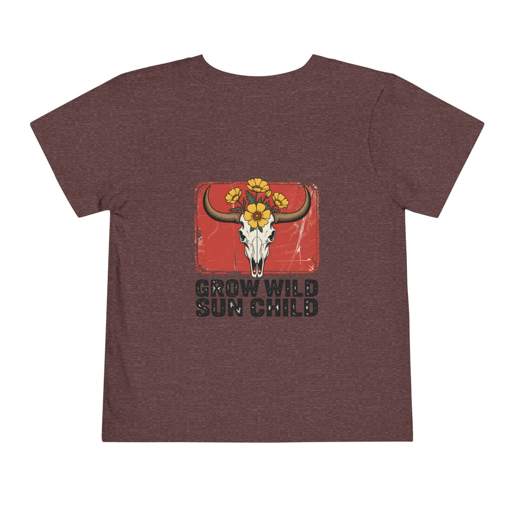 "Grow Wild Sun Child" toddler t-shirt