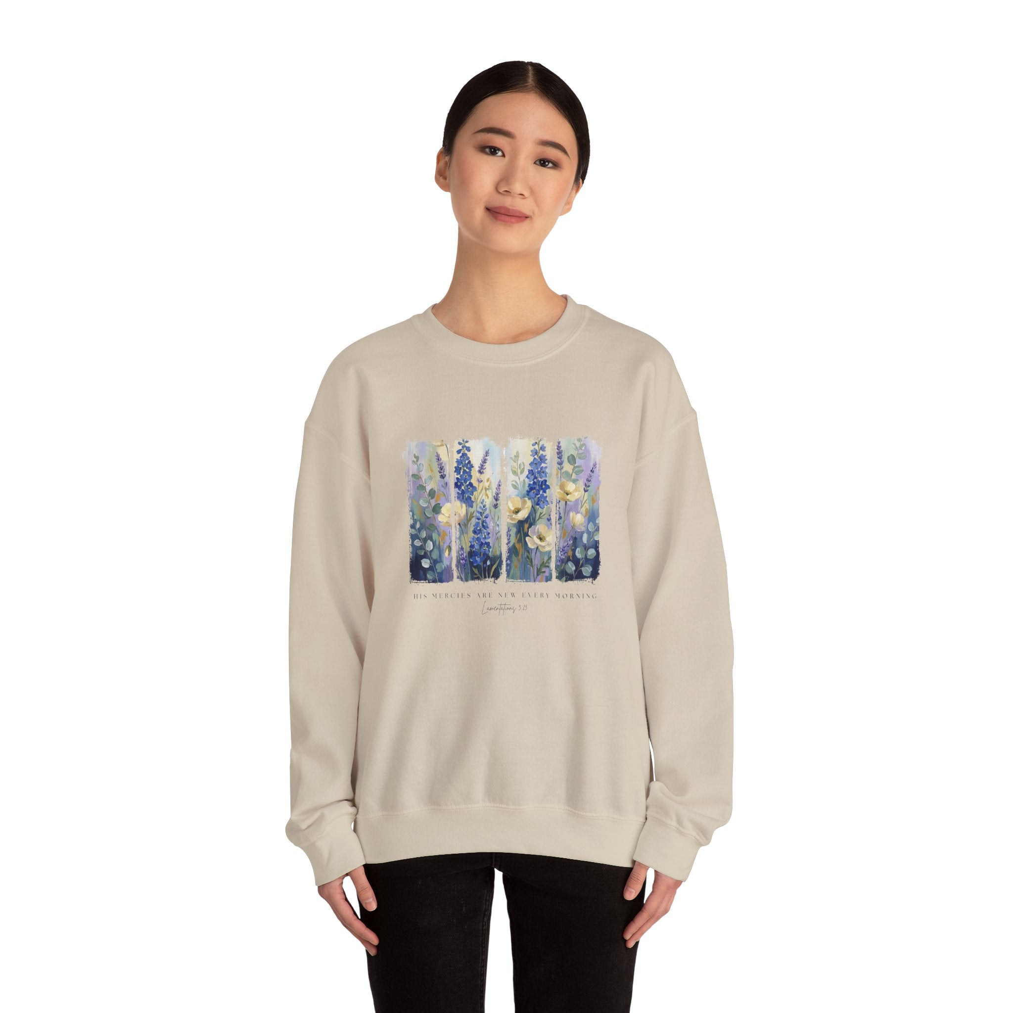 His Mercies Are New Every Morning- Crewneck