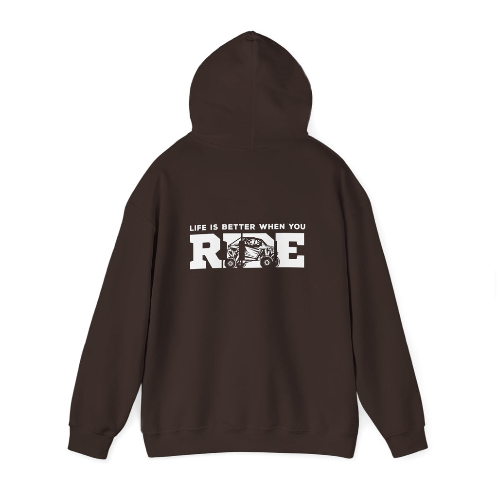 Life is better when you ride- Hoodie