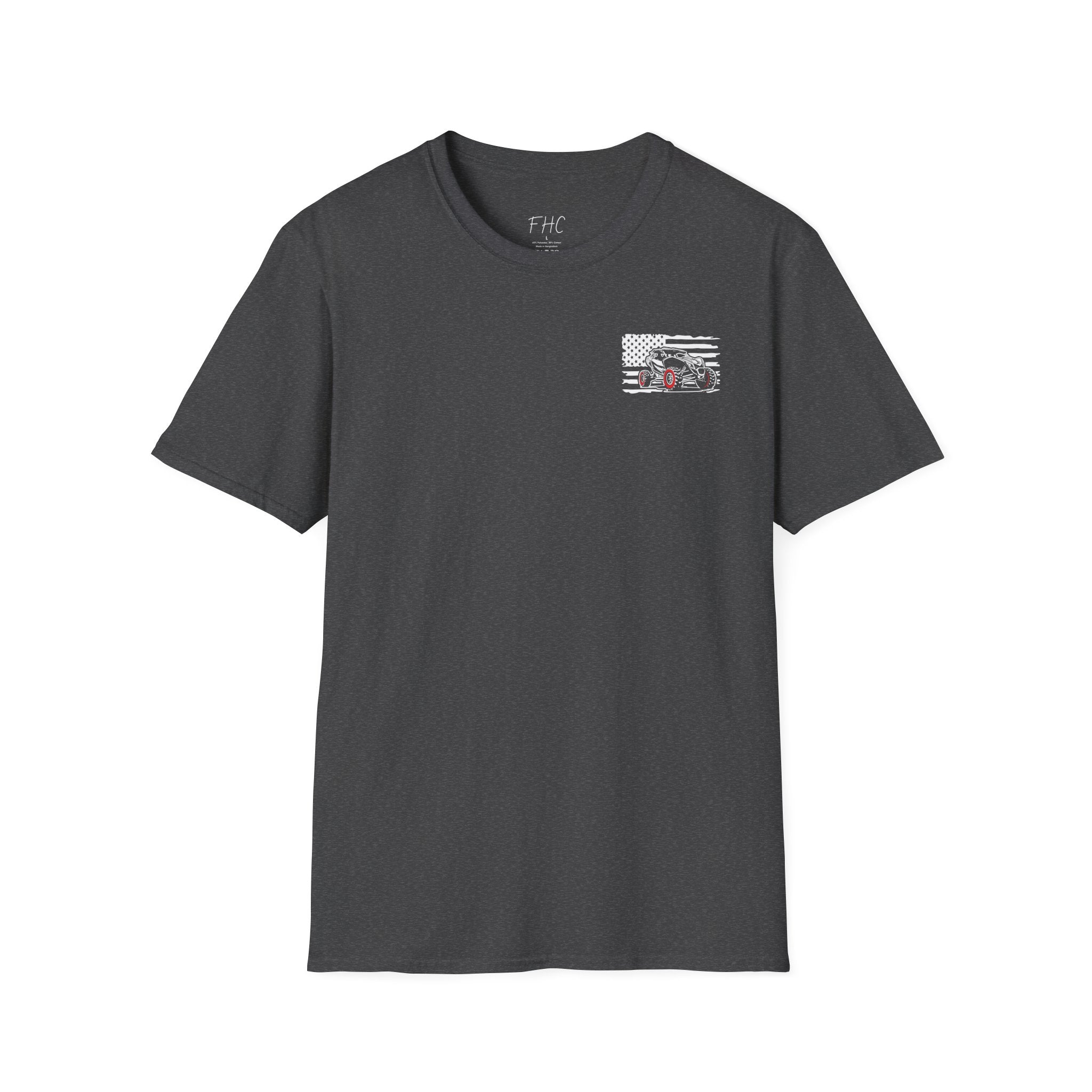 Off-Road UTV American Flag T-Shirt