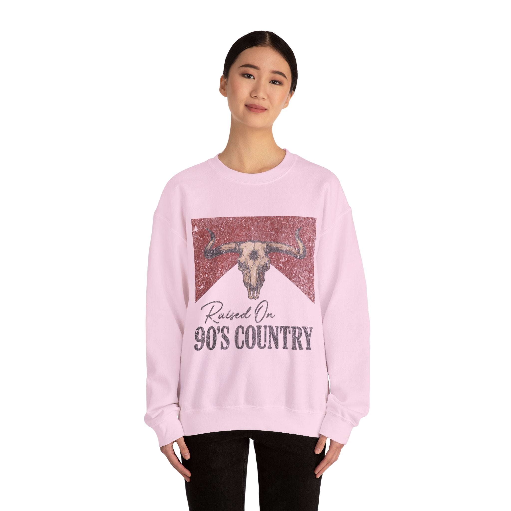 Raised On 90's Country Crewneck Sweatshirt