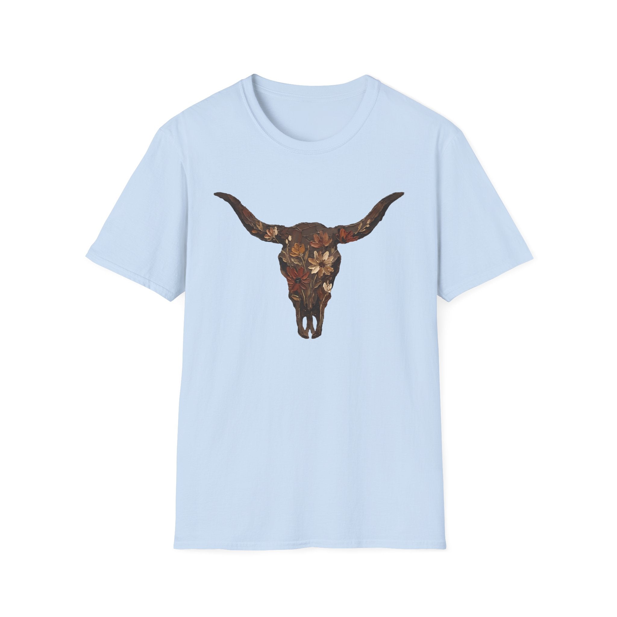 Longhorn Skull Graphic T-Shirt