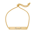 Mama Flat Bar Bracelet