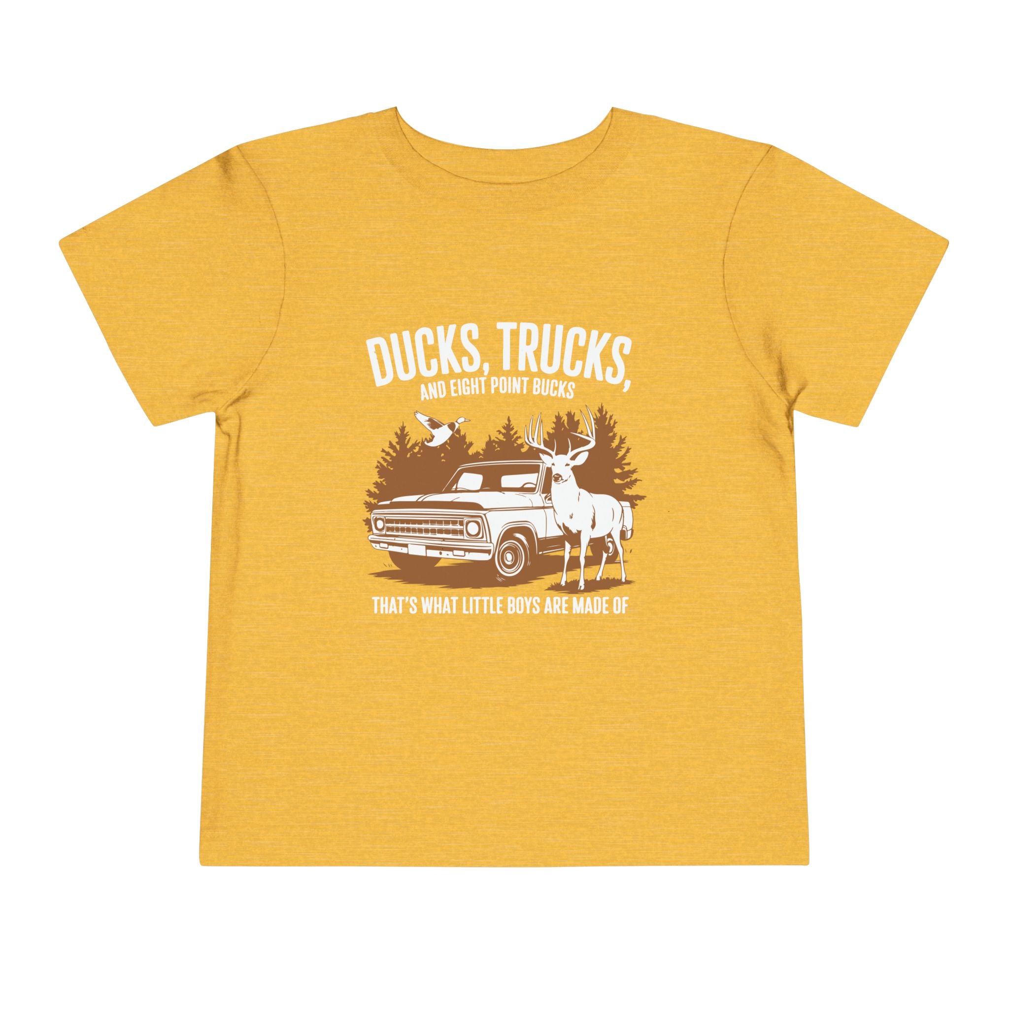 Ducks, Trucks, and Eight Point Bucks- Toddler Tee
