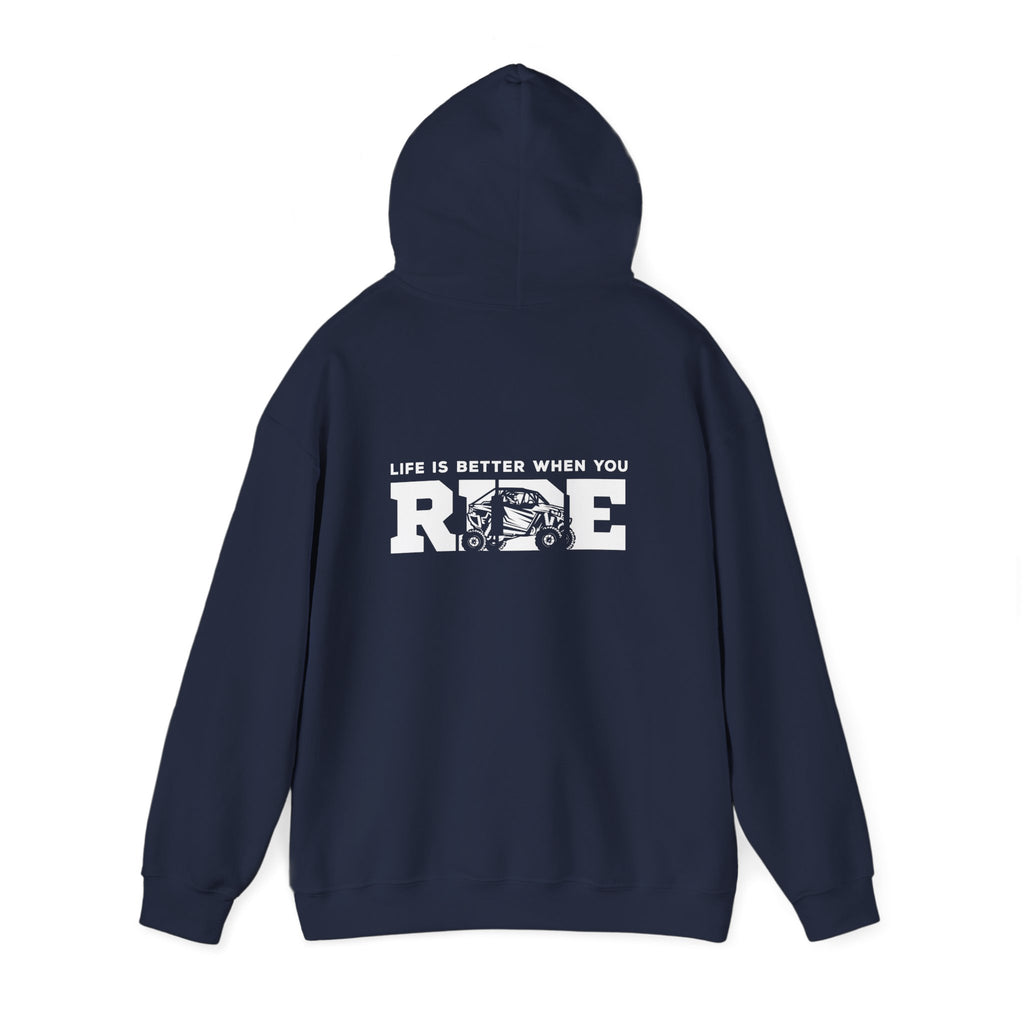 Life is better when you ride- Hoodie